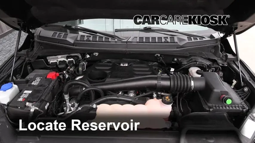 2018 Ford F-150 XLT 3.0L V6 Turbo Diesel Crew Cab Pickup Windshield Washer Fluid